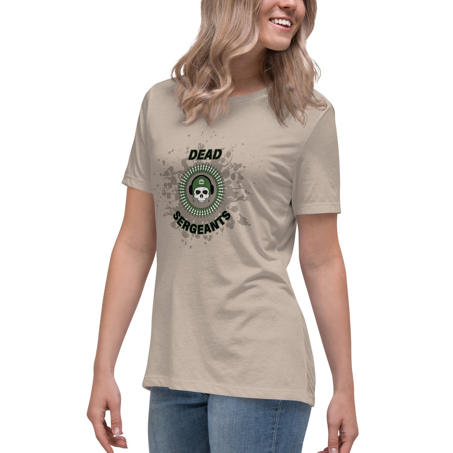 Image of Women's Relaxed T-Shirt Dead Sergeants band tshirt 