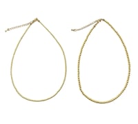 Image 2 of 14K Gold Filled Beaded Necklace 