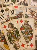 Ancien Tarot à jouer n*36, Piatnik, Autrichien, 