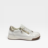Image 6 of Ara Rei Low WHITE PATENT