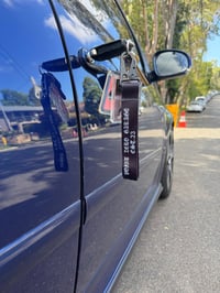 Image 1 of The Goth Keytag Wriststrap with Secure Hook
