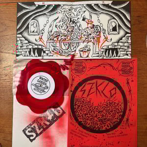 SZKLO  “Bloody Flower “ 7”