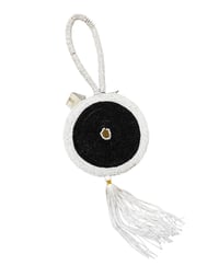 Image 1 of Black Evil Eye Wristlet