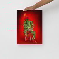 Image 3 of Canvas Print Rosebud
