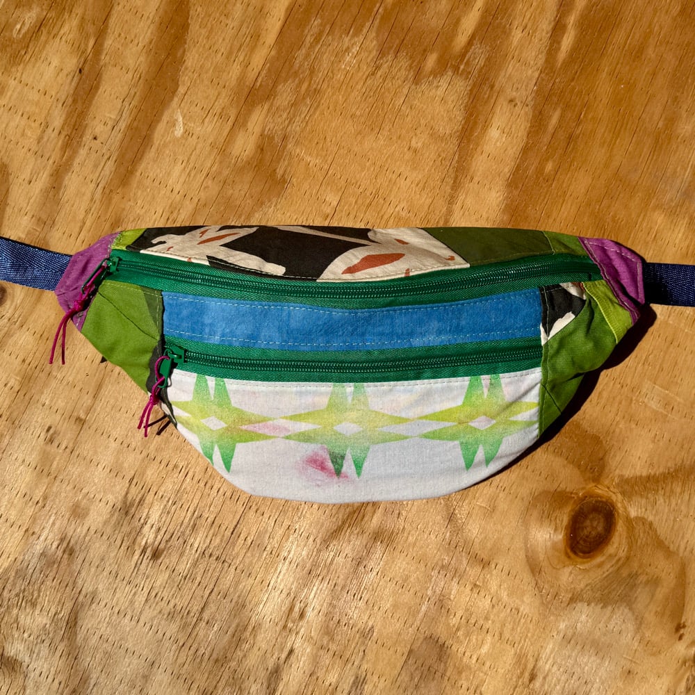 Image of Fanipac - Patchworked, Printed and Dyed 