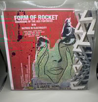 Image 2 of Form Of Rocket “gurardians… / bathed…” 7” (green) Reissue