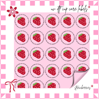 Fresa Cup Labels