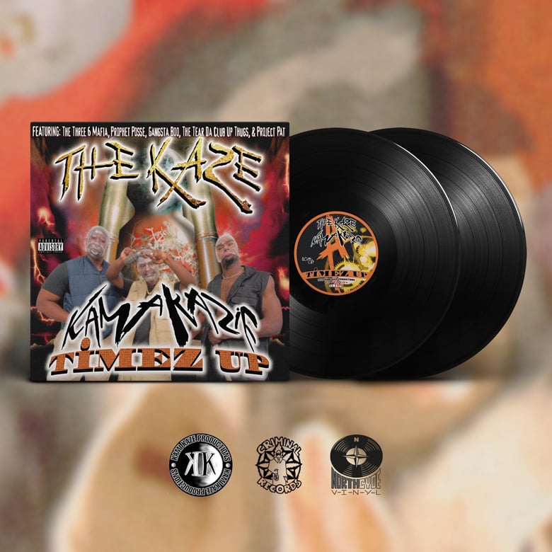 Image of The Kaze - Kamakaze Timez Up LP