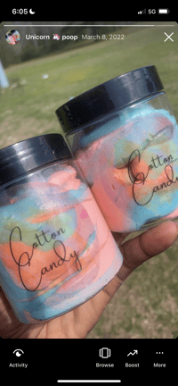 Cotton candy body butter 