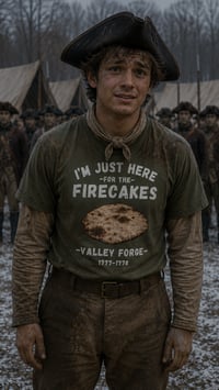 Image 2 of I'm Just Here for the Firecakes - Valley Forge T-Shirt