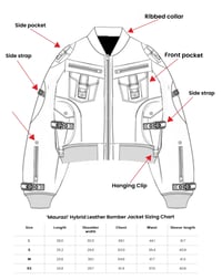 Image 3 of SS25 ‘Sonata’ Over-dyed Cotton Bomber Jacket 