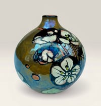 Image 3 of “Grass of Parnassus” reduction lustre vase