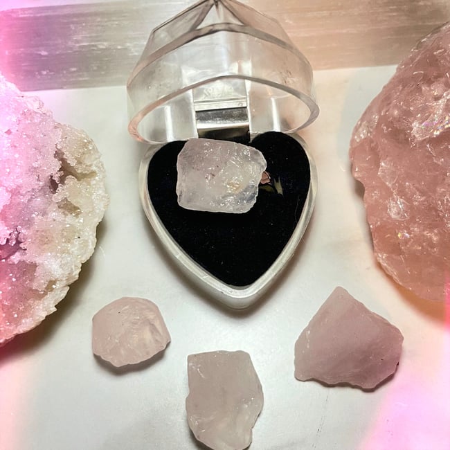 Rose Quartz Ring