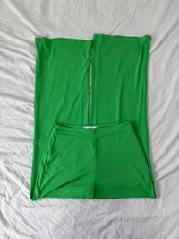 Image 1 of Mango green pants // 36