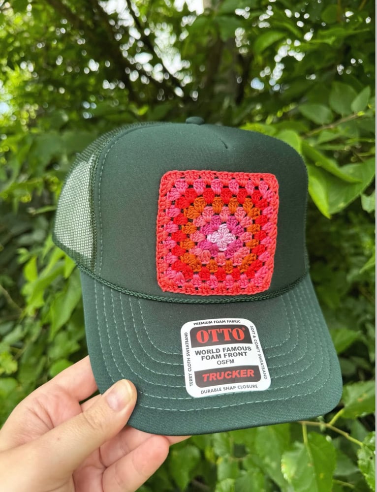 Image of  Creators Choice Granny Square Trucker Hat