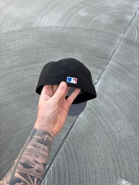 Image 2 of  HOLOGRAM BLACK MULTI TONE PITTSBURGH PIRATES CUSTOM FITTED CAP