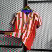 Image 5 of Atletico Madrid Retro 04/05 Home Jersey