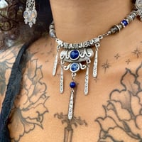 Image 4 of LAPIS LAZULI CRYSTAL AMULET 