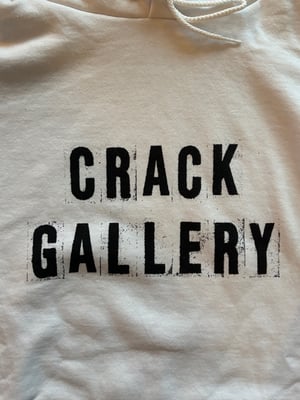 Image of Crack Gallery Hooded Sweatshirt 