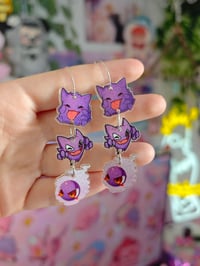 Image 2 of Pendientes evolución gengar, haunted y gastly