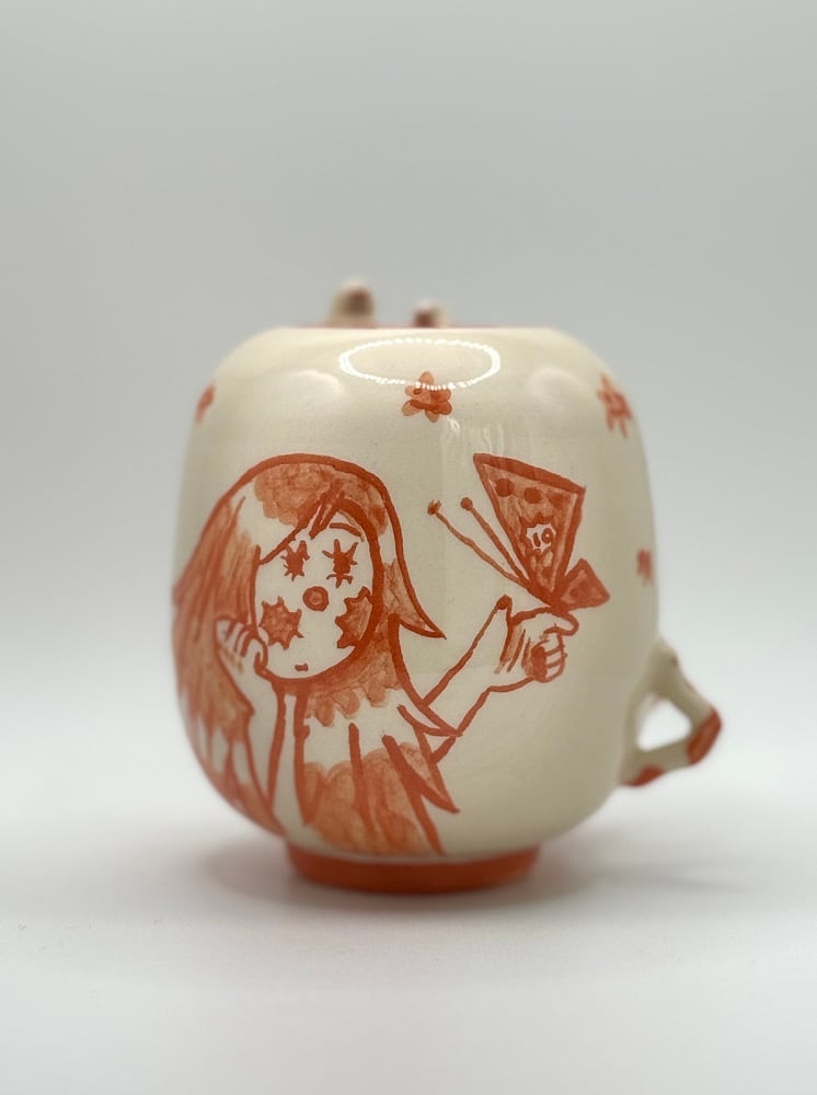 Image of vase papillon