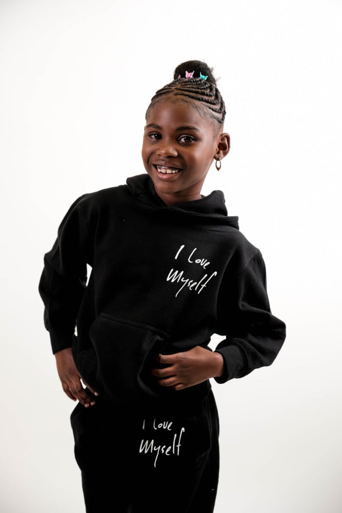 Image of Black Youth ILoveMyself Hoodie