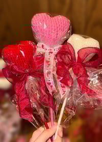 Image 1 of Valentine’s Heart Lollipops