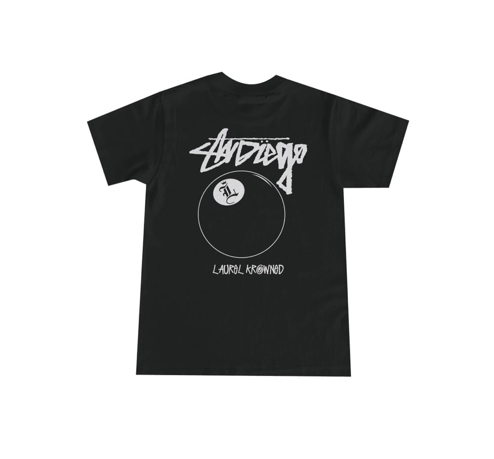 Image of "8 BALL" Youth Tee (Black)