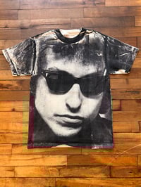 Image 2 of Bob Dylan all-over print tee *imperfect*