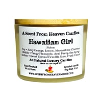 Image 1 of The Luxury Collection Hawaiian Girl White Frost Candles