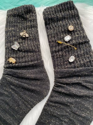 Image of Slouch Socks W/Charms!