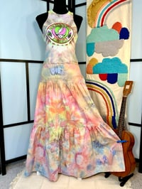 Image 1 of Tiered Structured Maxi Skirt
