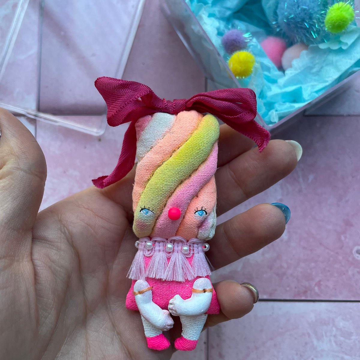 Image of Pink Marshmallow Dolly