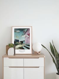 Image 3 of Art poster / "Tisvilde drømme III" / 50x70 cm