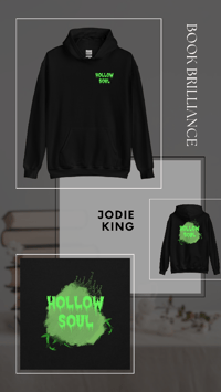 Image 1 of Jodie King | Hollow Soul | Front and back design | Bookish