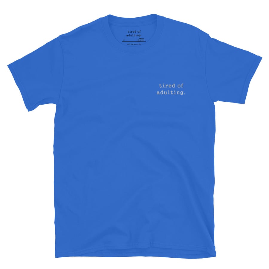 Image of logo '25 blue T-Shirt