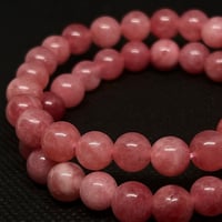 Image 3 of Pink Agate (Dyed) Bracelet