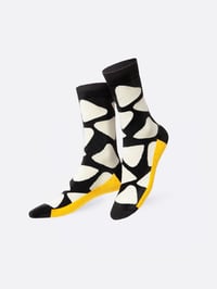 Image 4 of Calcetín Nachos Crujientes Negro