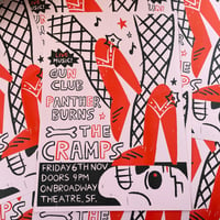 Image 2 of CRAMPS A3 RISOGRAPH PRINT