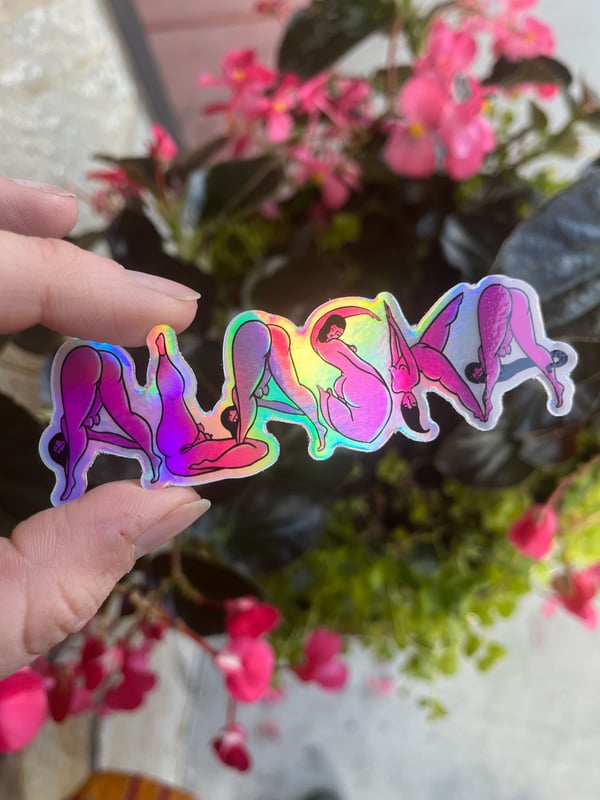 Image of Alaska Holographic Sticker 