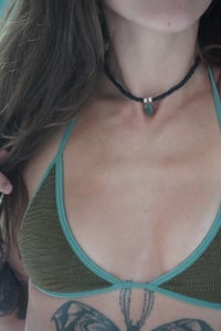 Image 2 of River Mouth- Choker (black)