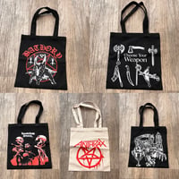 Image 4 of Heavy Metal tote bags
