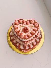Image 3 of Valentines Rose Cake