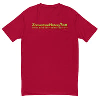 Image 3 of ZoroastrianHistory.wtf A Fitted Short Sleeve T-shirt