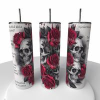 SKELETON TUMBLER