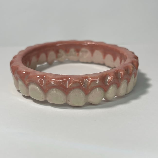 Teeth Bracelet B - 7.25 in Inner Circumference