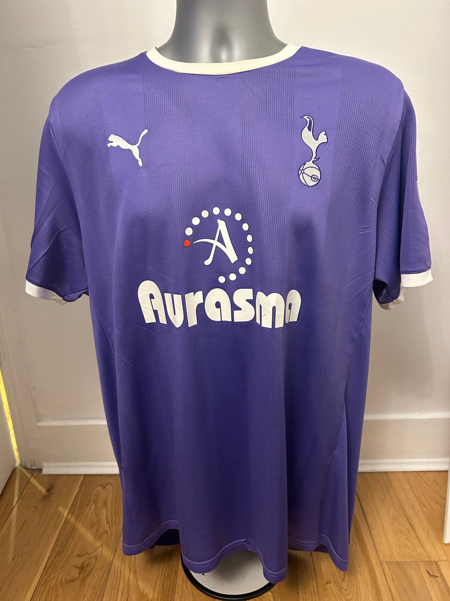 Image of Tottenham Hotspur “MODRIĆ 14” 2011/12 Away Shirt + PL patches (XL)