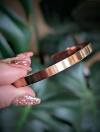Image 1 of Custom Rose Gold Bangle