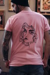 "Smoke" Pink T-Shirt by Jools