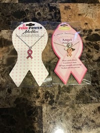 Image 2 of Breast Cancer Necklaces & Bracelets